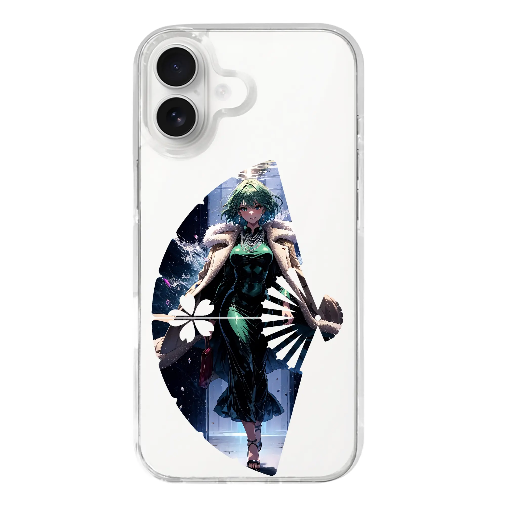 ワンパンマン グッズ 地獄のフブキ - iPhone 17シリーズ 透明スマホケース – 薄型・耐衝撃・精密フィット保護カバー